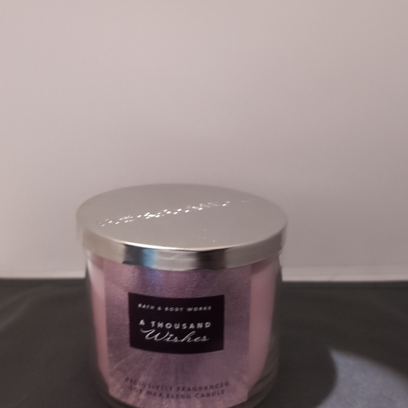 Bath & Body Works A Thousand Wishes 3 Wick Candle - Picture 2 of 3